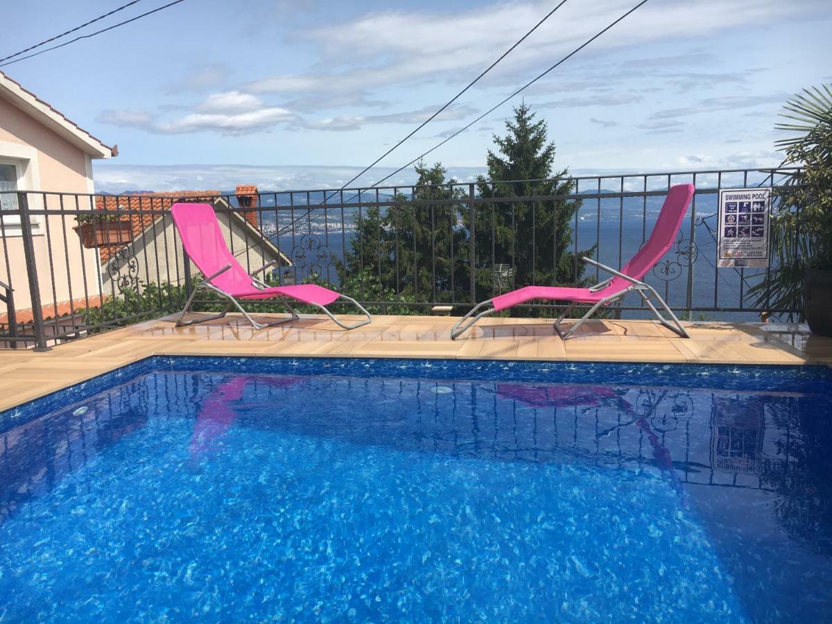 Вилла House Anastazia With Spectacular View Ловран Экстерьер фото